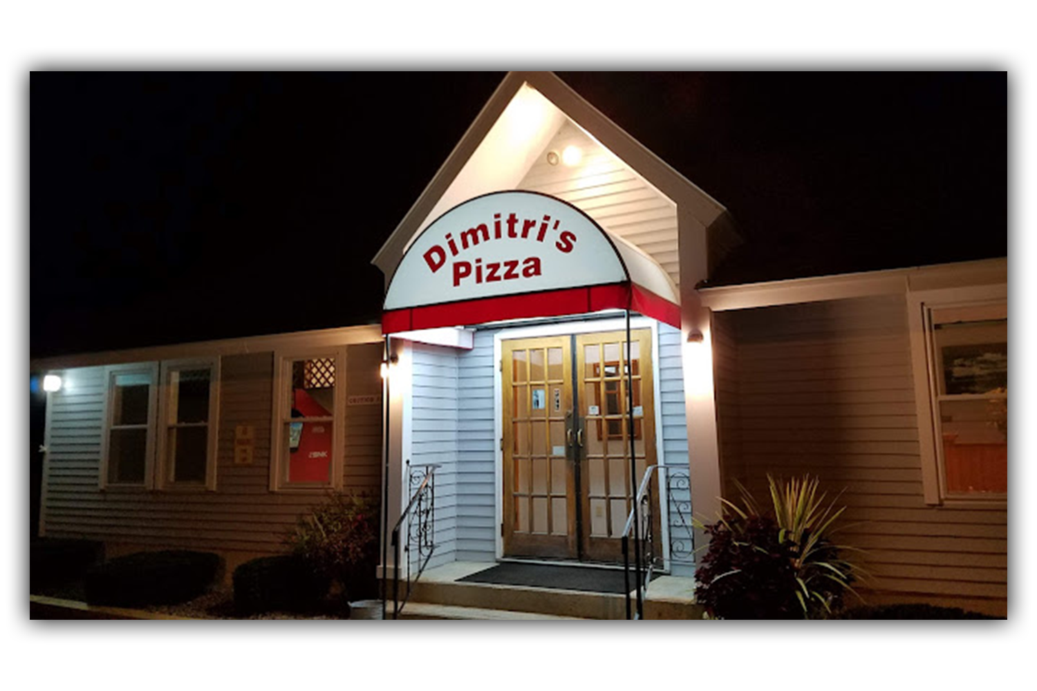 Image of the front of dimitris pizza